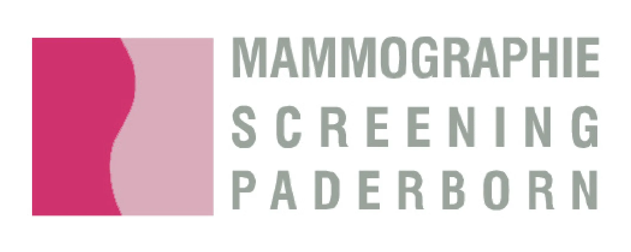 Mammographie-Screenung-Paderborn Logo in Farbig mit etwas Rand drum herum.