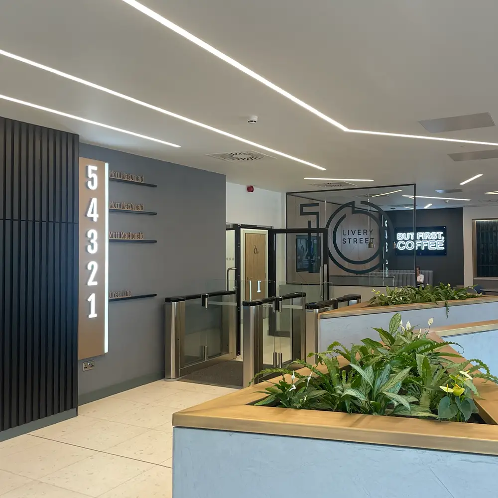 Modern building exterior — F8 Group project