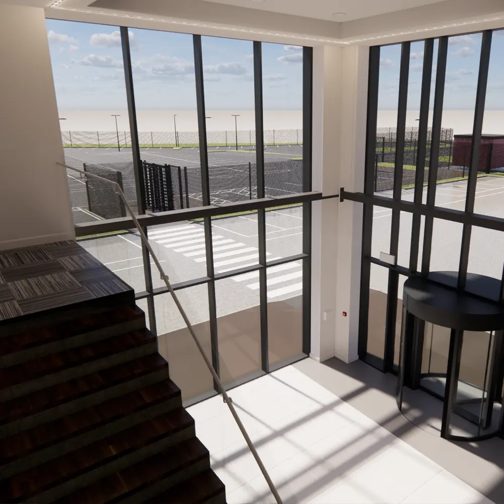 Aurora project — lobby interior