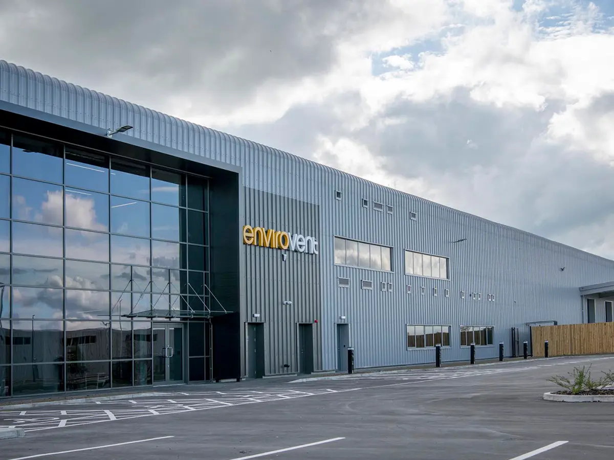 Envirovent HQ — F8 Group building performance project