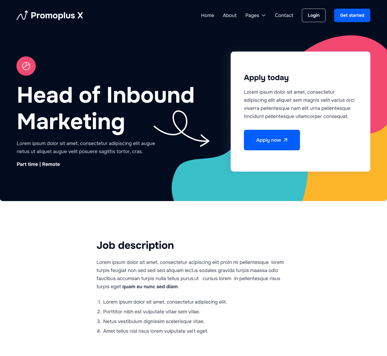 Career Single - Promoplus X Webflow Template
