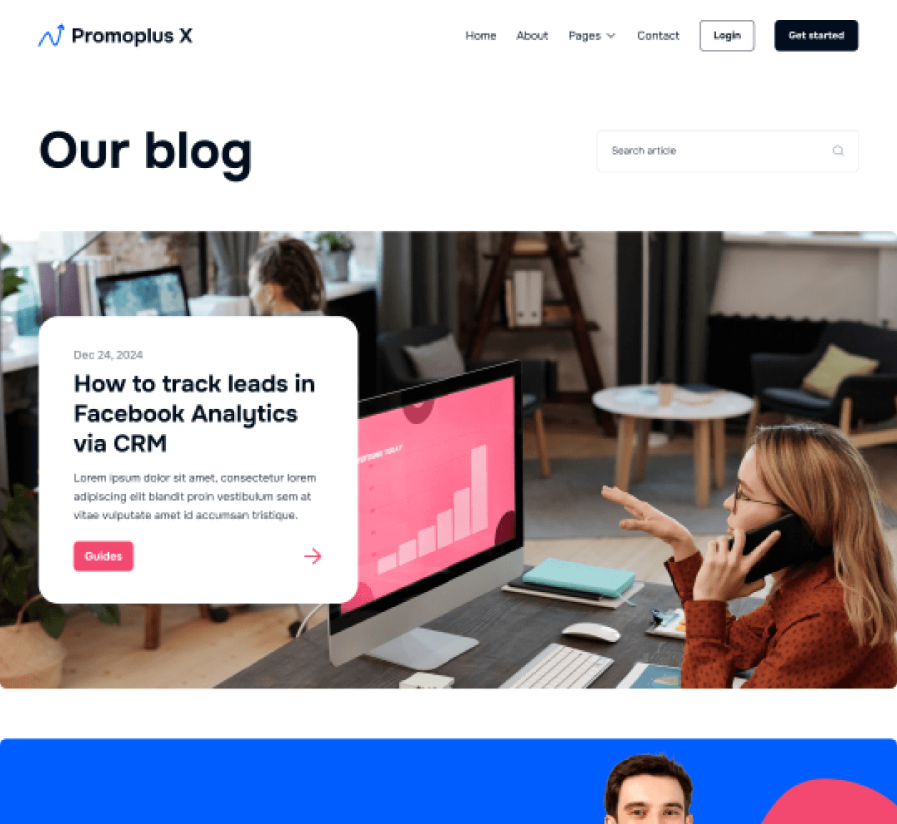Blog - Promoplus X Webflow Template