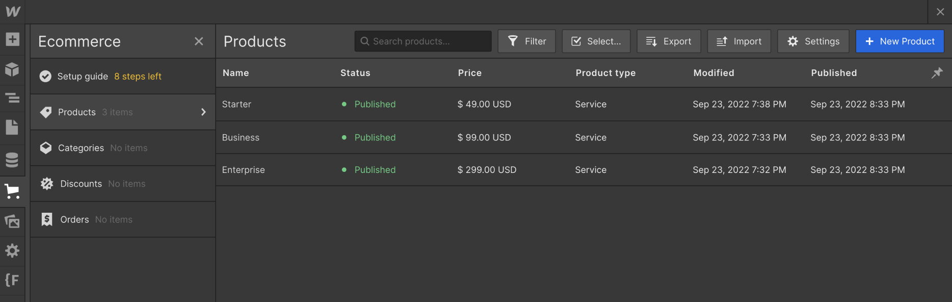 CMS Collection - Promoplus X Webflow Template