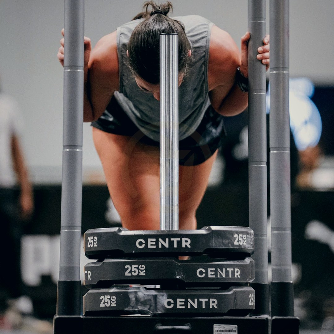 HYROX Sled Push at Essential Gym Pittsburgh