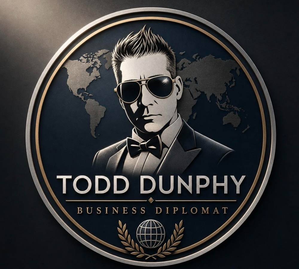 Todd Dunphy Business Diplomat emblem