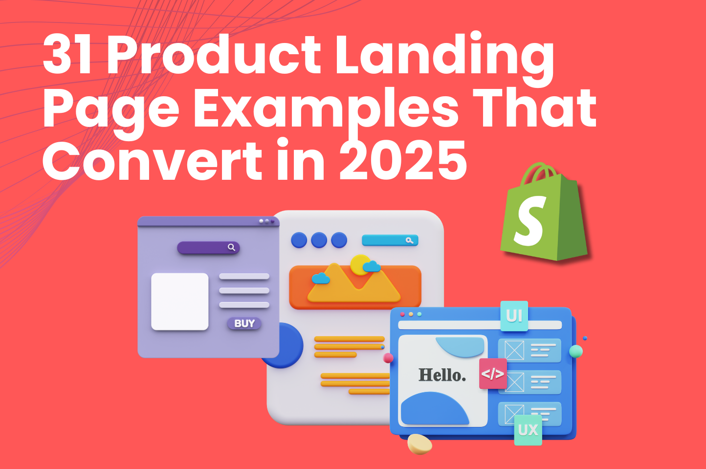 31 Product Landing Page Examples That Convert in 2025