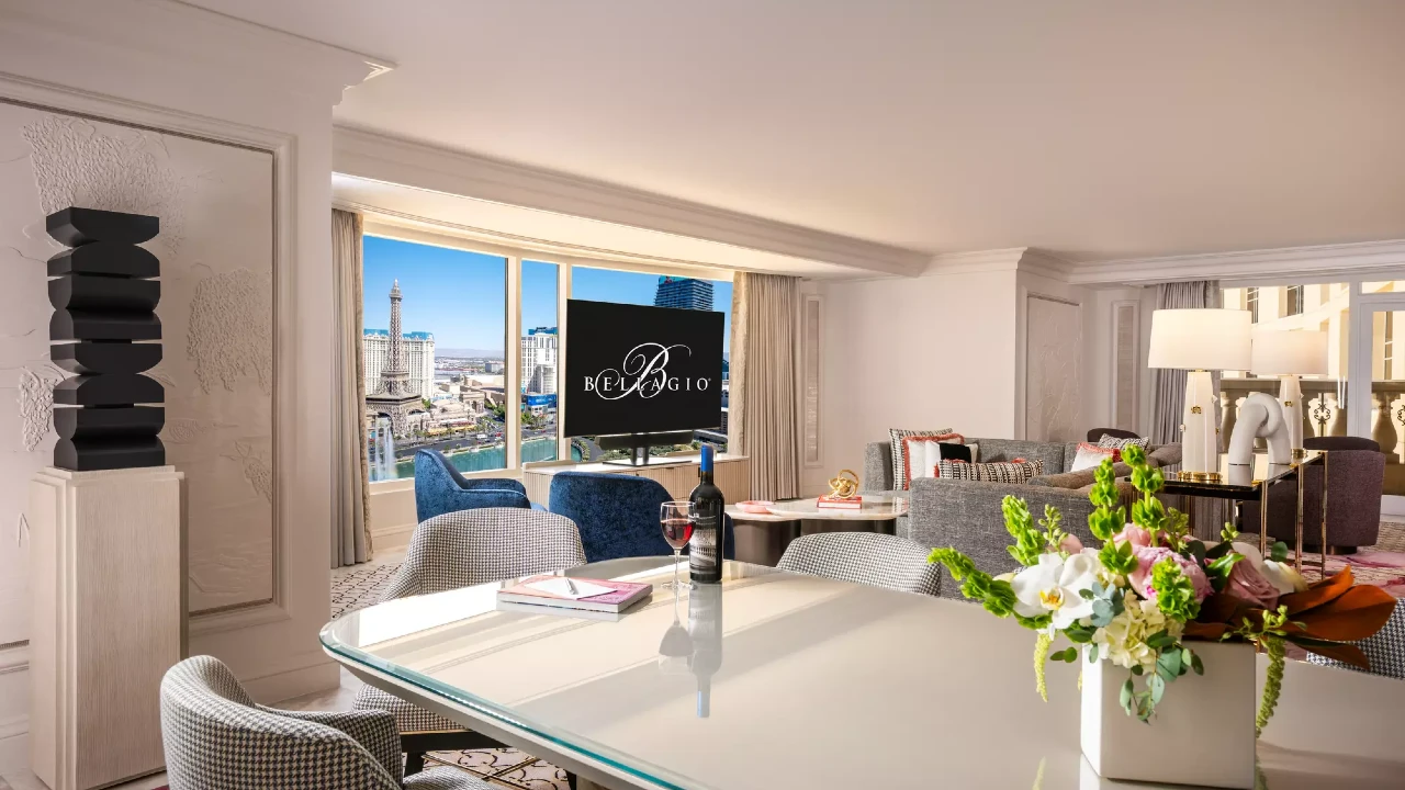 One Bedroom Lakeview Suite at Bellagio Las Vegas