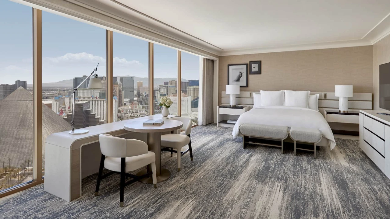 Premier Strip View Room at Four Seasons Las Vegas