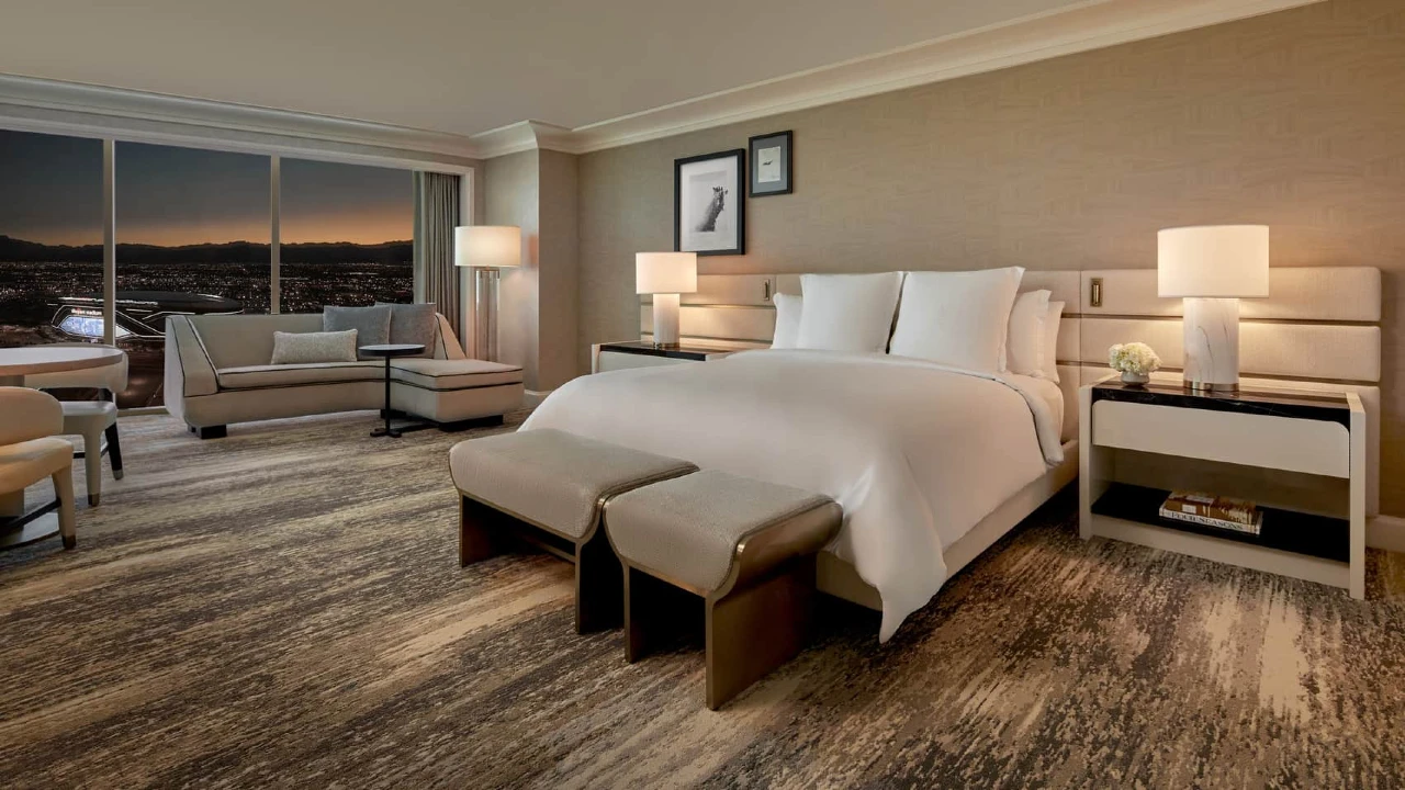 Stadium View Room King at Four Seasons Las Vegas