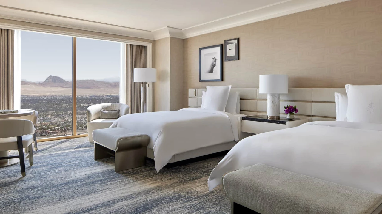 Deluxe Room Two Queen at Four Seasons Las Vegas
