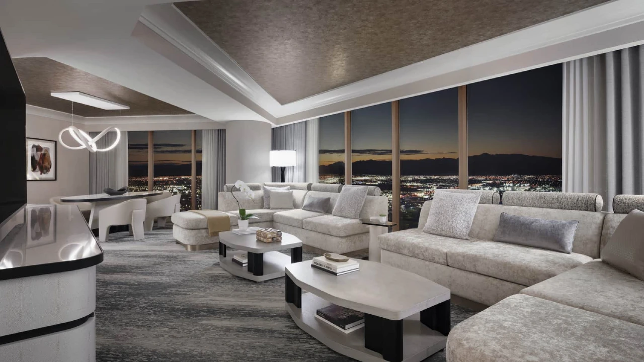 Stadium View Panoramic Suite at Four Seasons Las Vegas