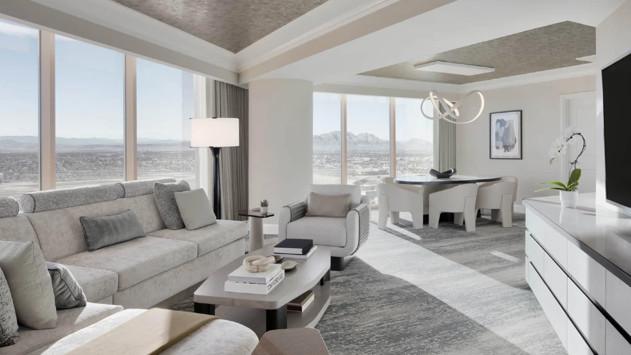 Sunrise View Panoramic Suite at Four Seasons Las Vegas