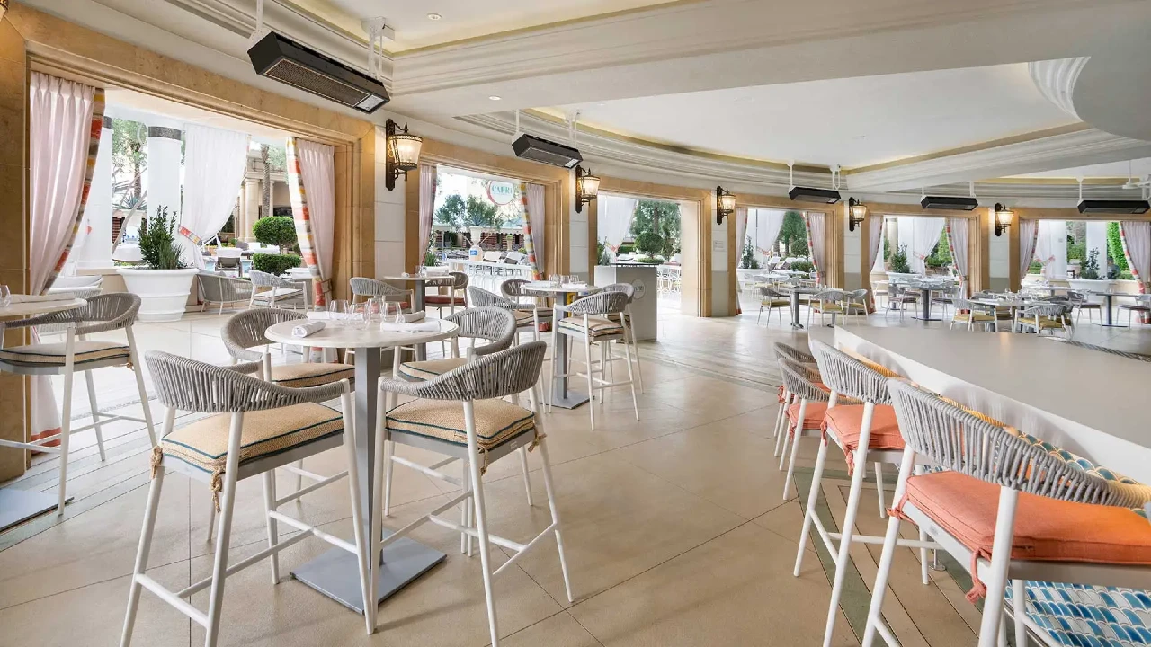 Capri Restaurant and Bar at The Venetian Resort Las Vegas