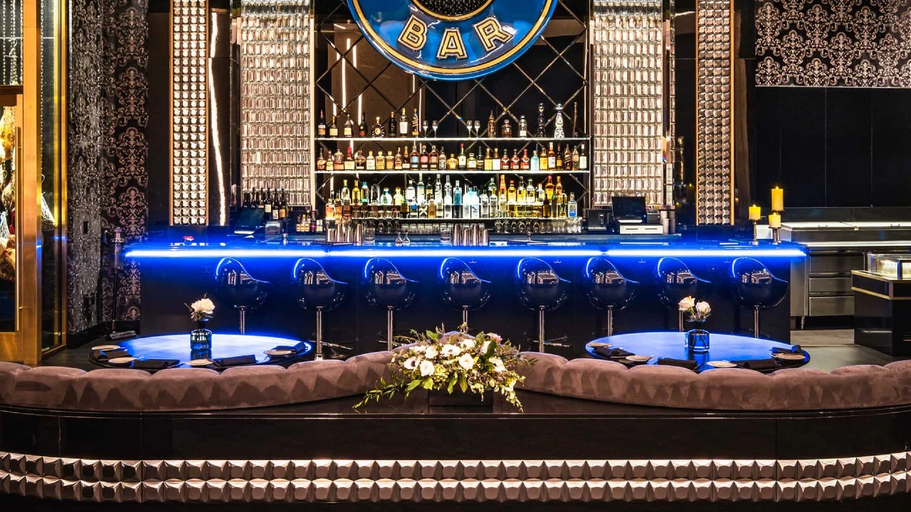 Aqua Bar and Lounge at Resorts World Las Vegas