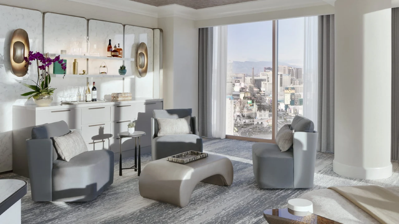 Sunrise View Panoramic Suite at Four Seasons Las Vegas