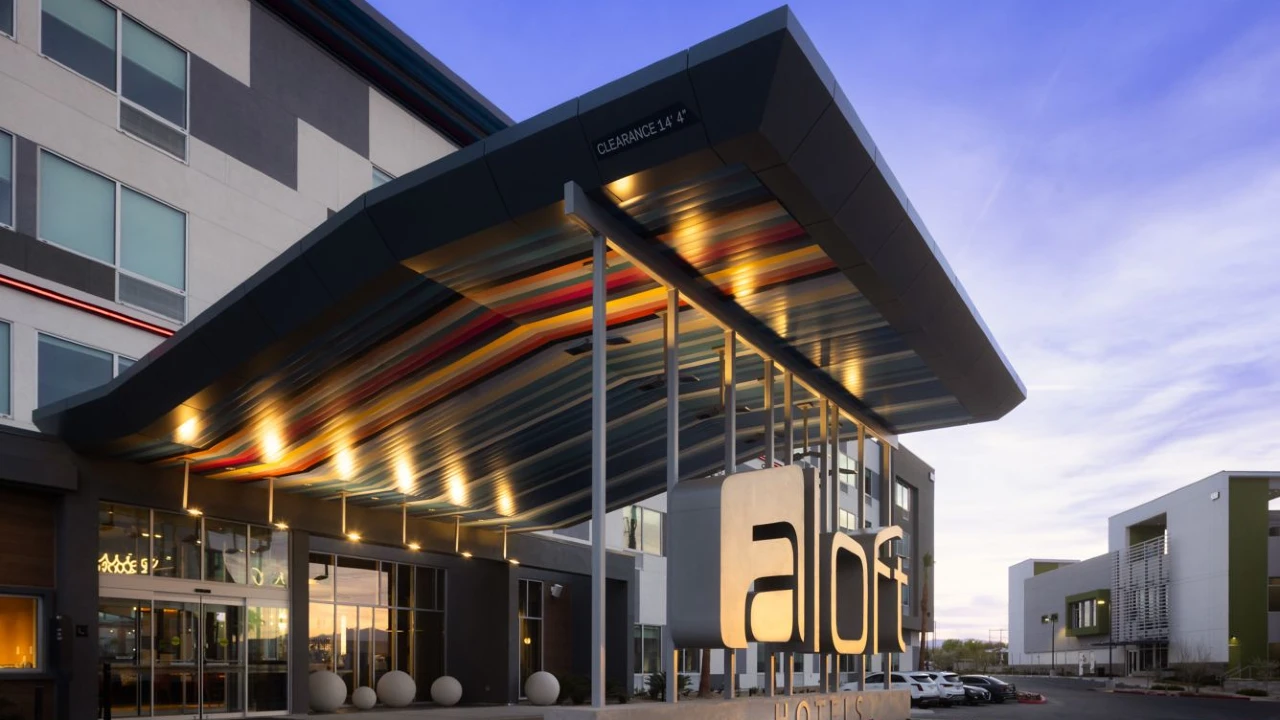 Hotel Exterior at Aloft Henderson