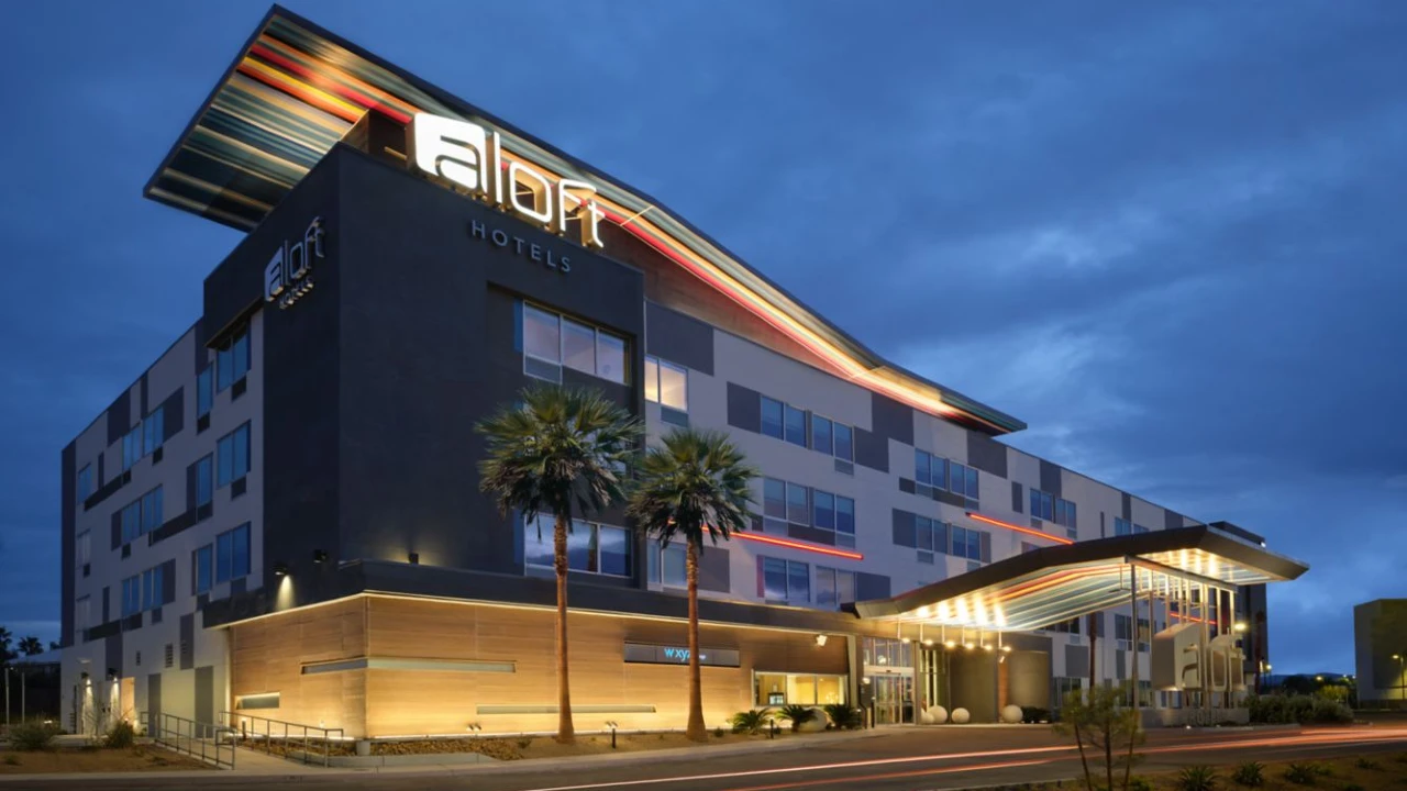 Hotel Exterior at Aloft Henderson