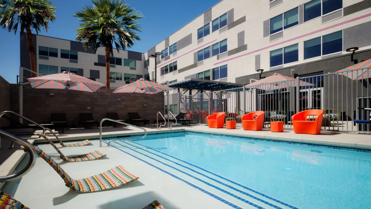 Pool at Aloft Henderson