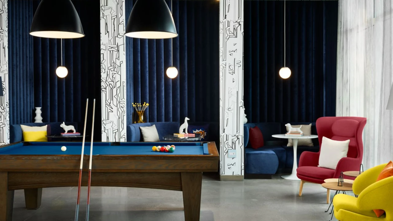 Pool Table at Aloft Henderson