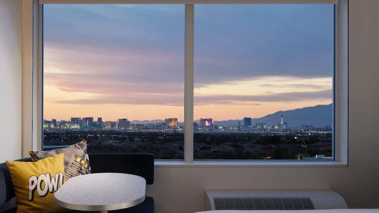 Aloft Two Queen Strip View at Aloft Henderson