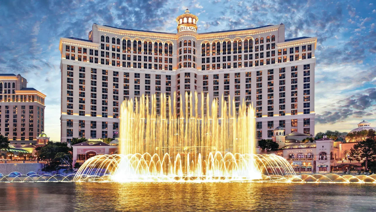 Hotel Exterior at Bellagio Las Vegas