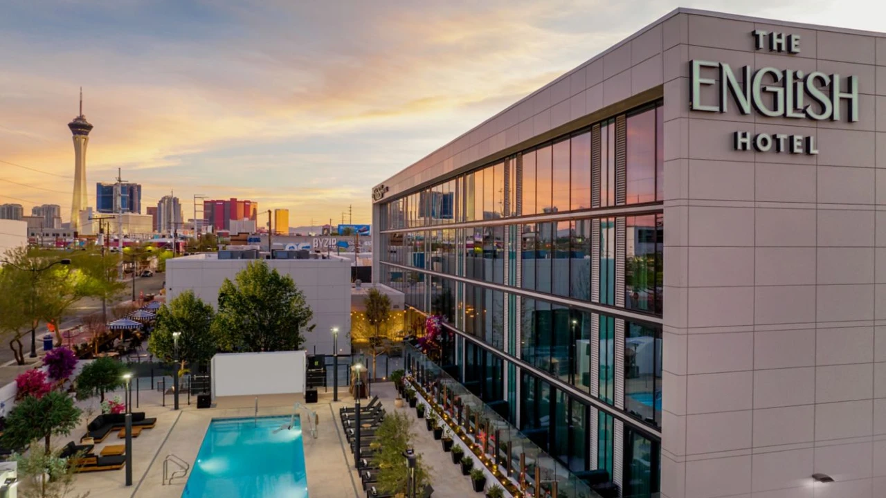 Hotel Exterior at The English Hotel Las Vegas