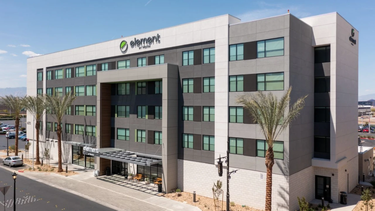 Hotel Exterior at Element Las Vegas Airport