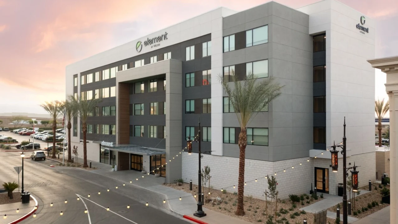 Hotel Exterior at Element Las Vegas Airport
