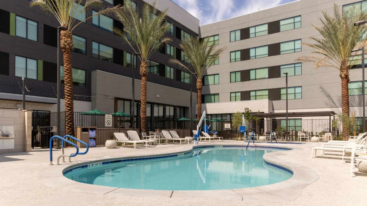 Pool at Element Las Vegas Airport