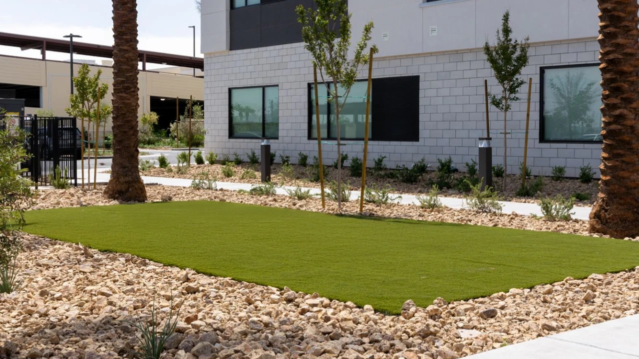 Pet Relief Area at Element Las Vegas Airport