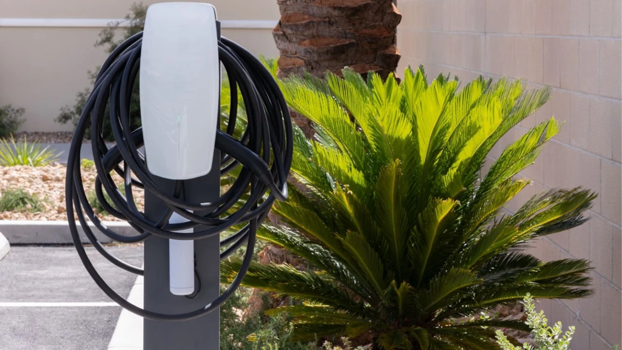 EV Charging at Element Las Vegas Airport