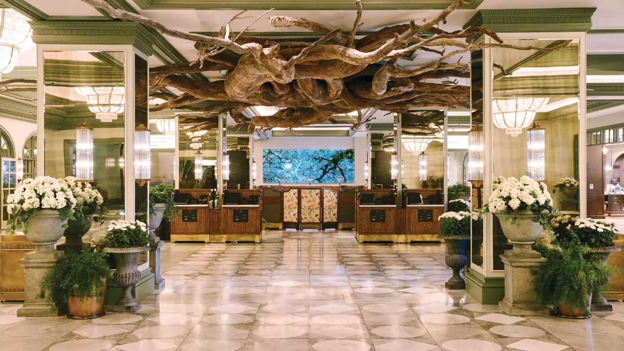 Lobby at Park MGM Las Vegas
