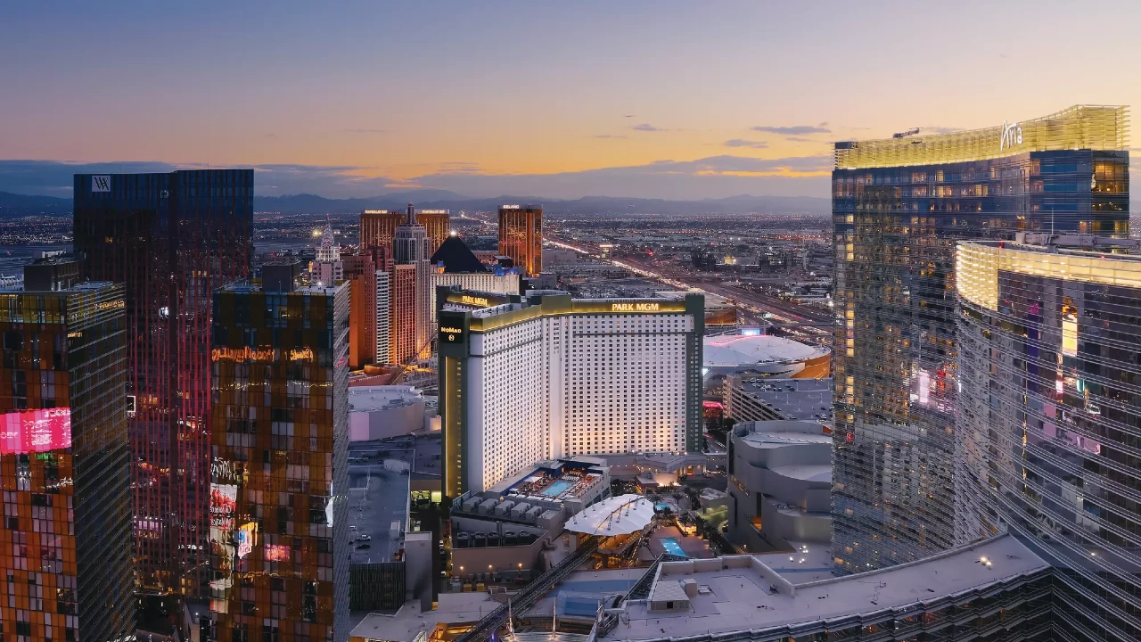 Hotel Exterior at Park MGM Las Vegas