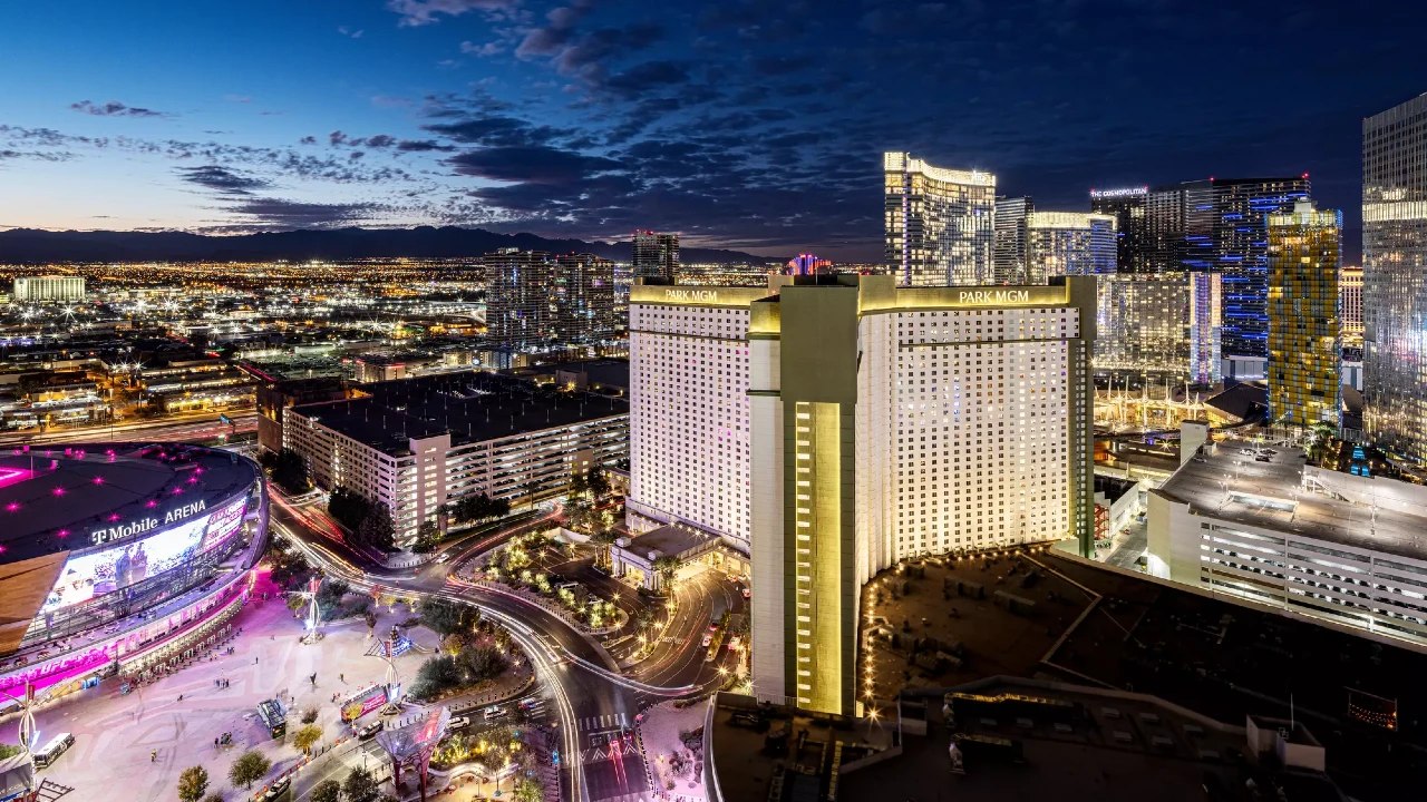 Hotel Exterior at Park MGM Las Vegas