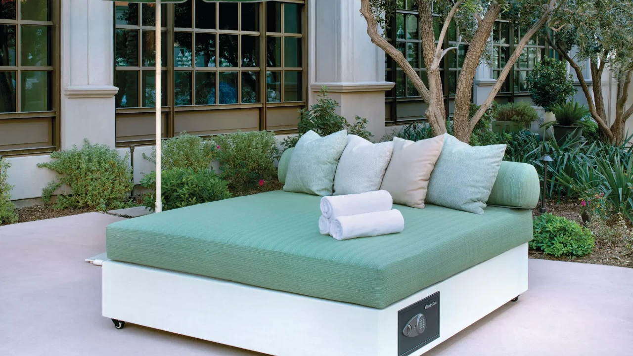 Pool Daybed at Park MGM Las Vegas