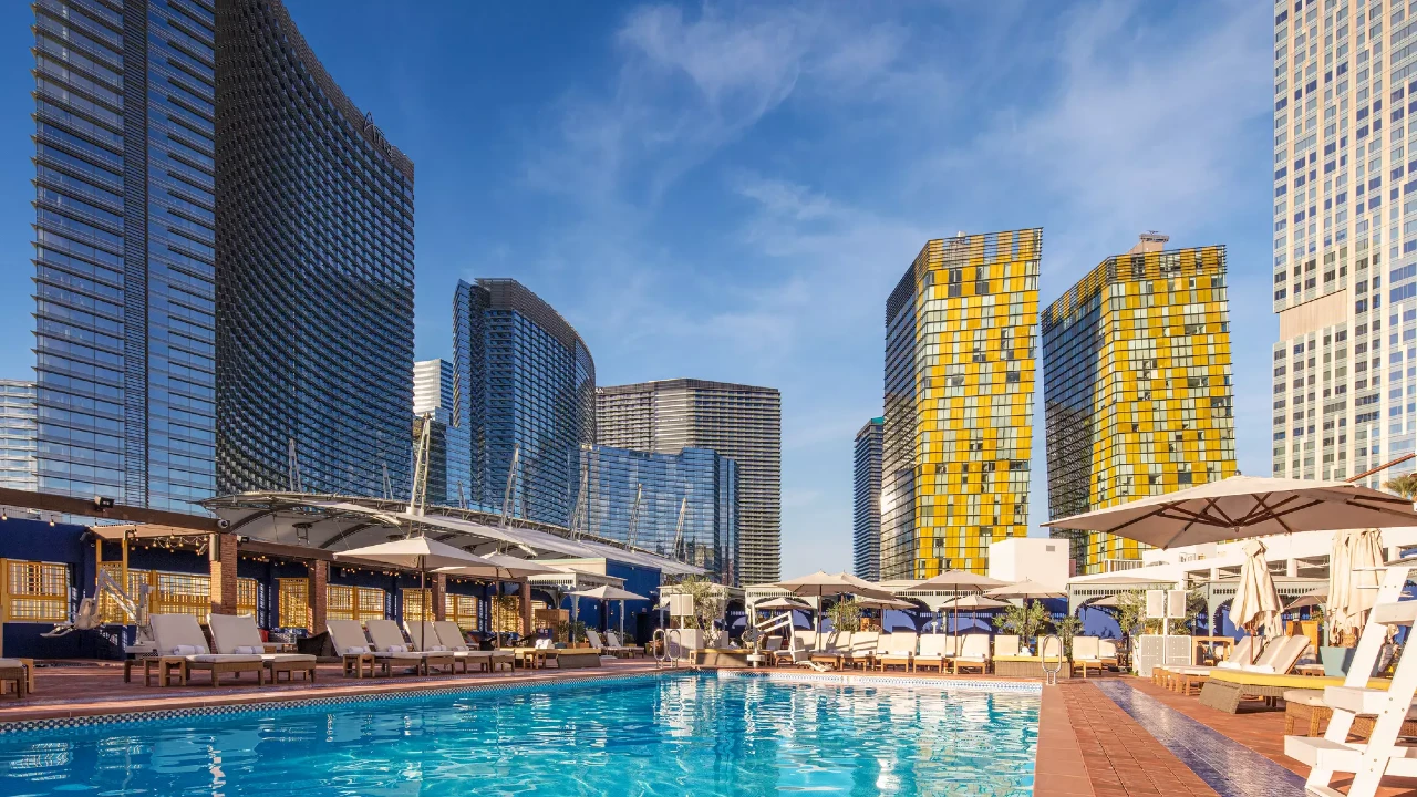 Pool at Park MGM Las Vegas