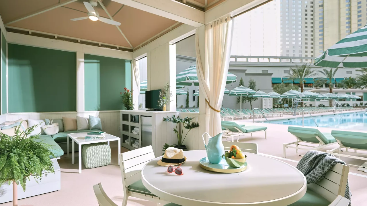 Pool Cabana at Park MGM Las Vegas