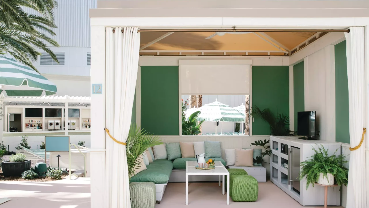 Pool Cabana at Park MGM Las Vegas