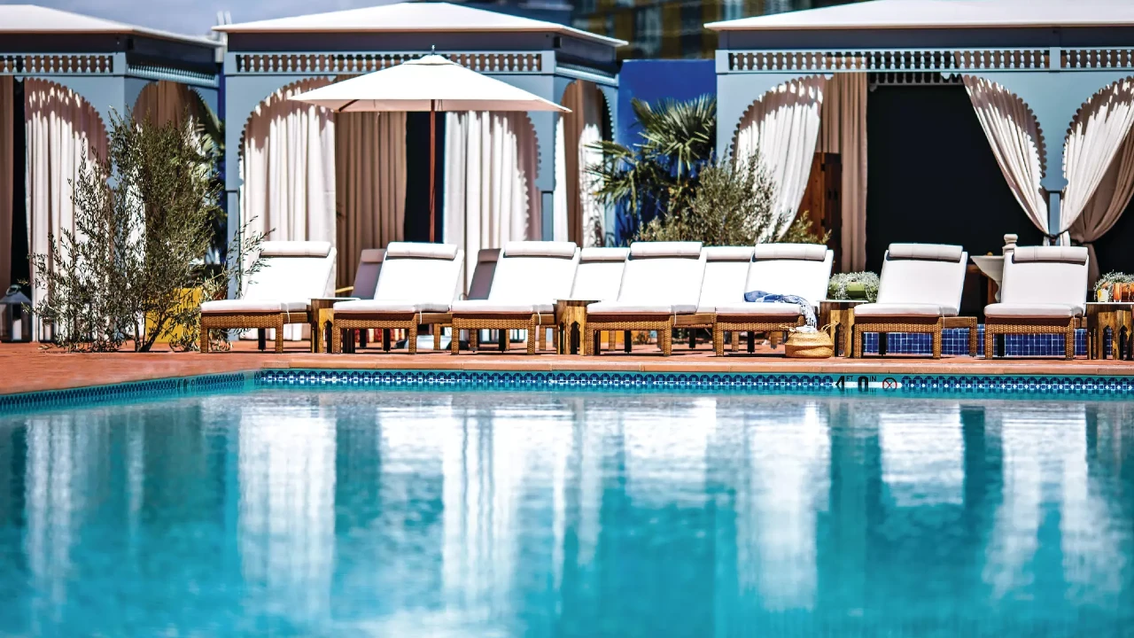 Pool at The Reserve at Park MGM Las Vegas