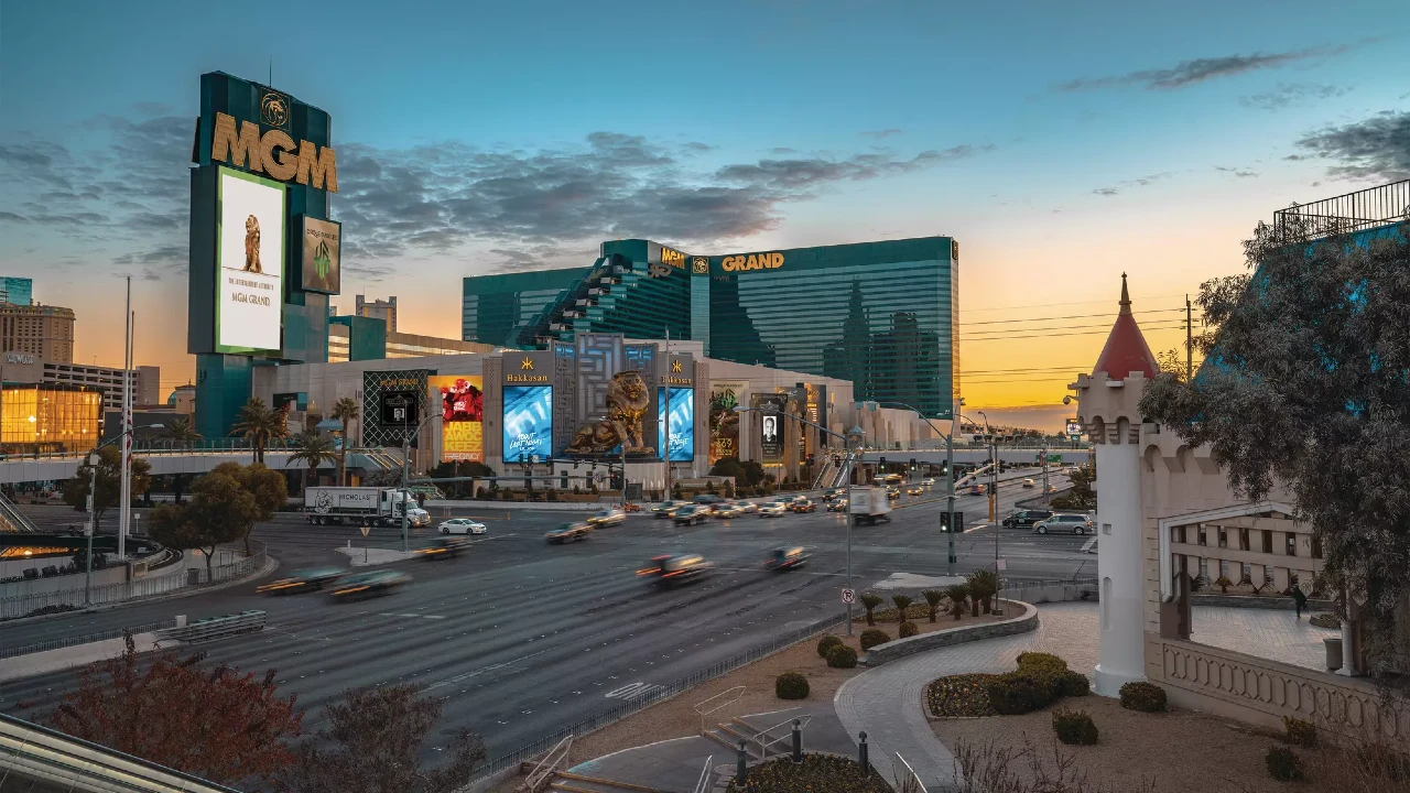 Hotel Exterior at MGM Grand Las Vegas