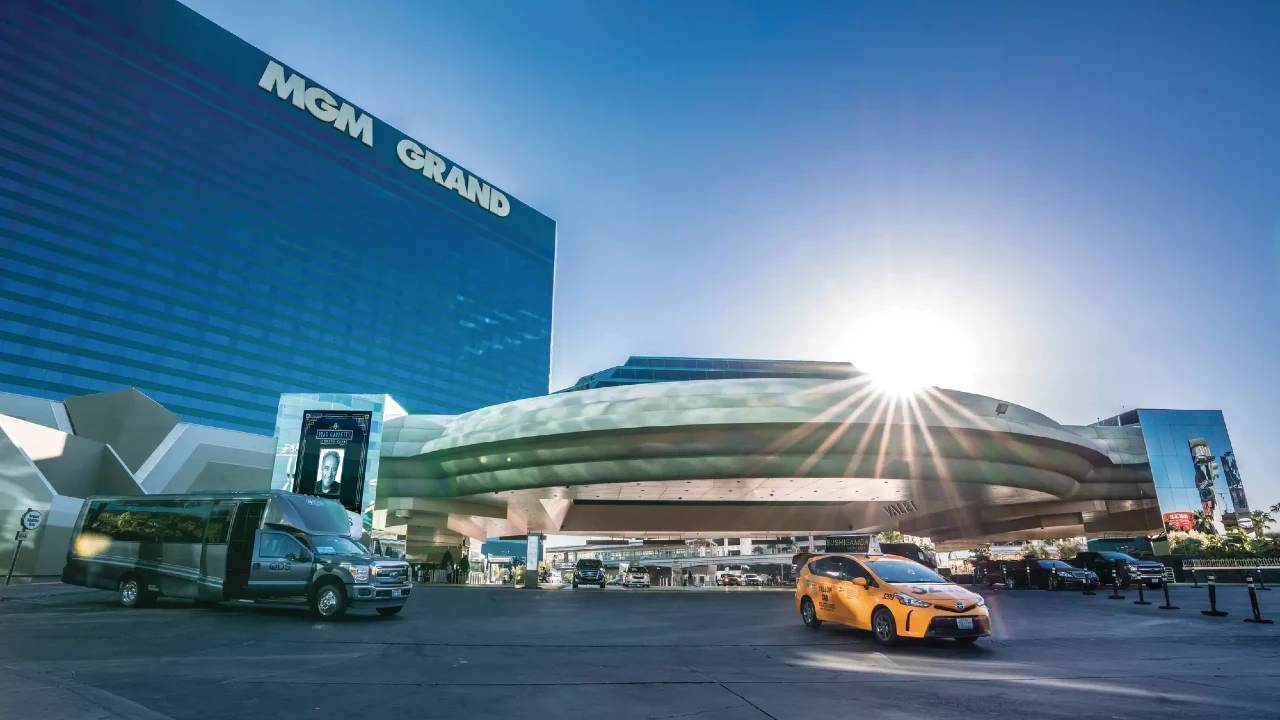 Hotel Exterior at MGM Grand Las Vegas