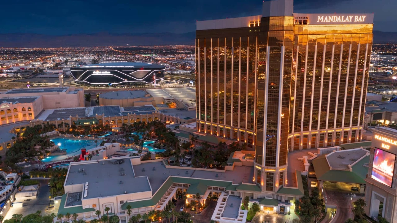 Hotel Exterior at Four Seasons Hotel Las Vegas
