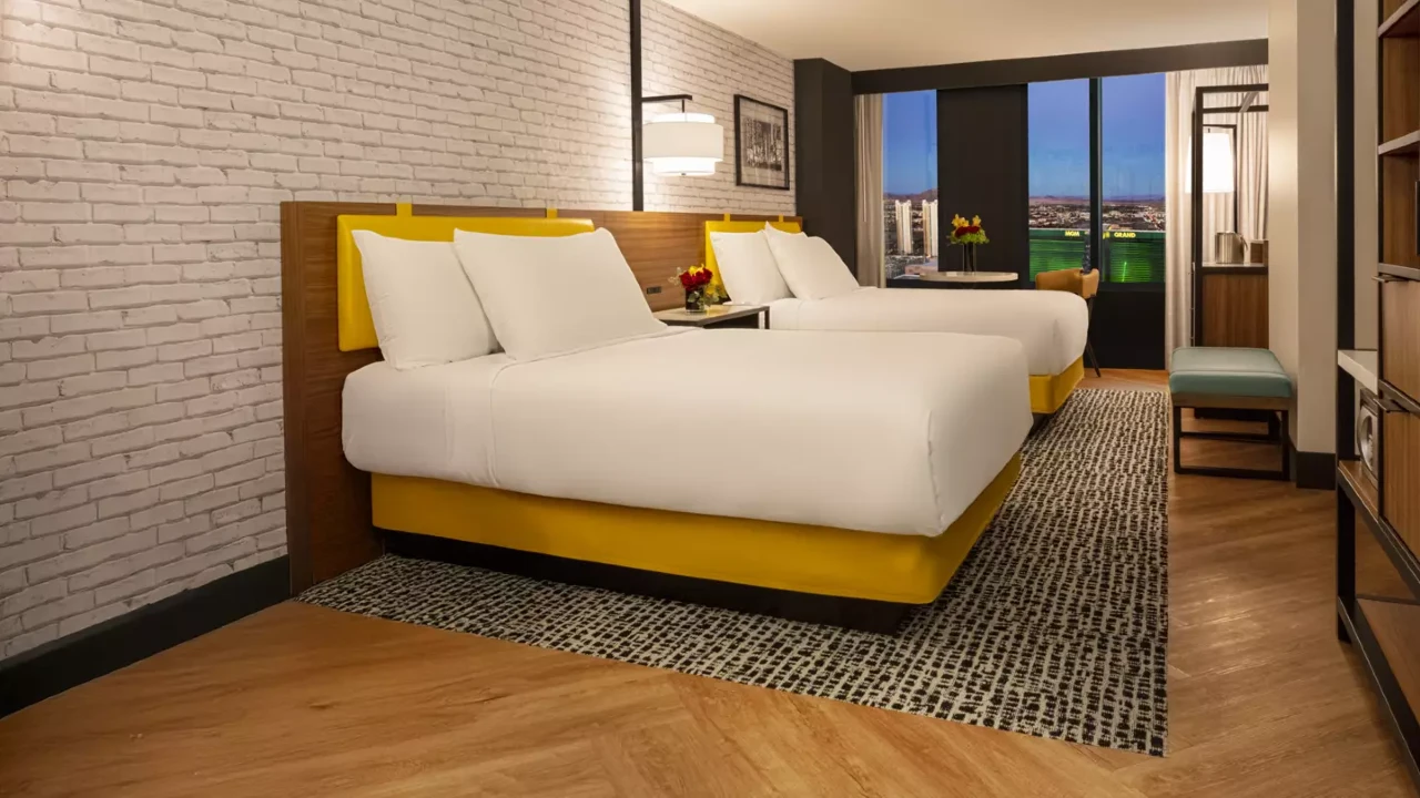 Soho Premier Two Queen View at New York New York Hotel and Casino Las Vegas