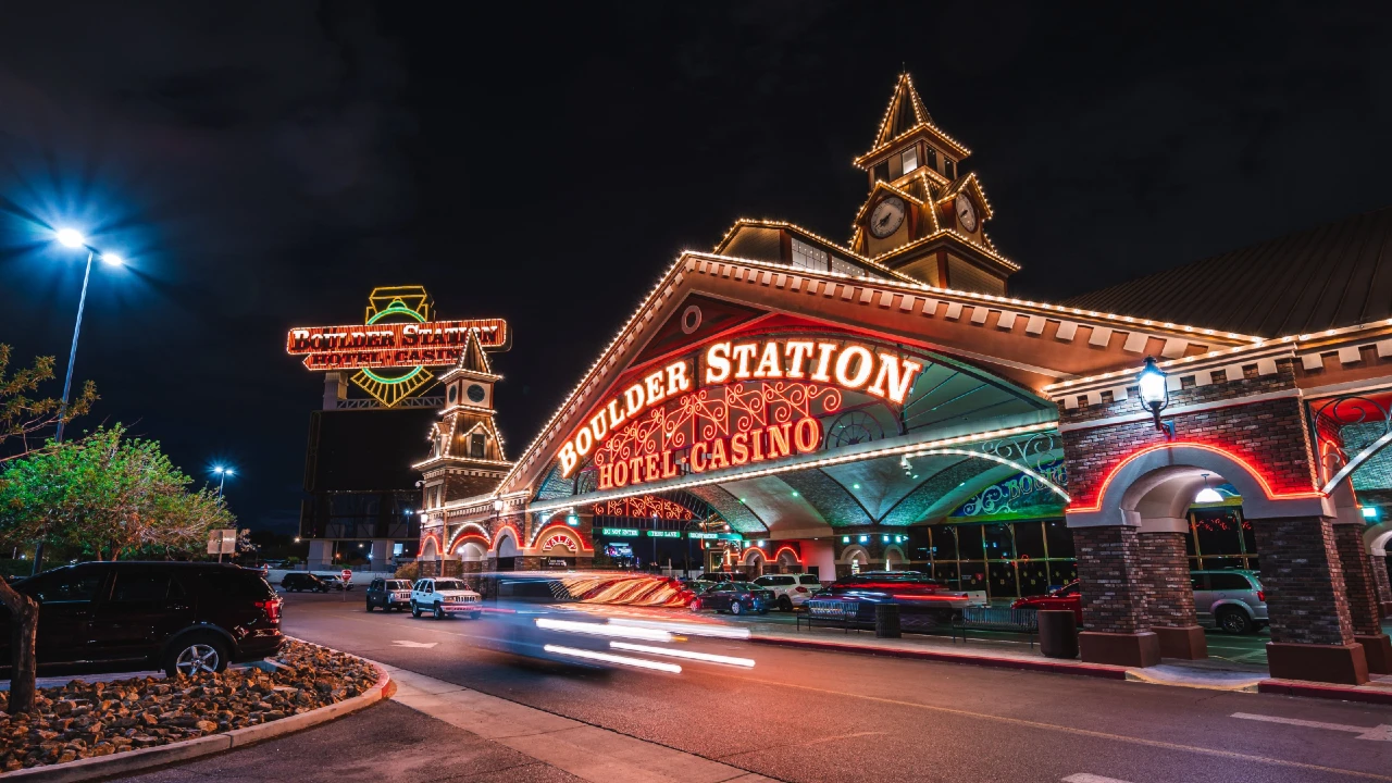 Hotel Exterior at Boulder Station Hotel and Casino Las Vegas