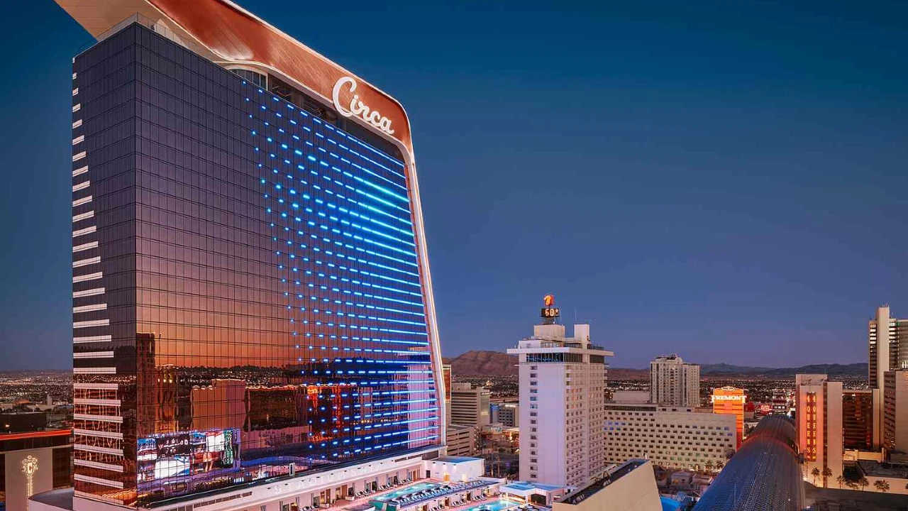 Hotel Exterior at Circa Resort and Casino Las Vegas
