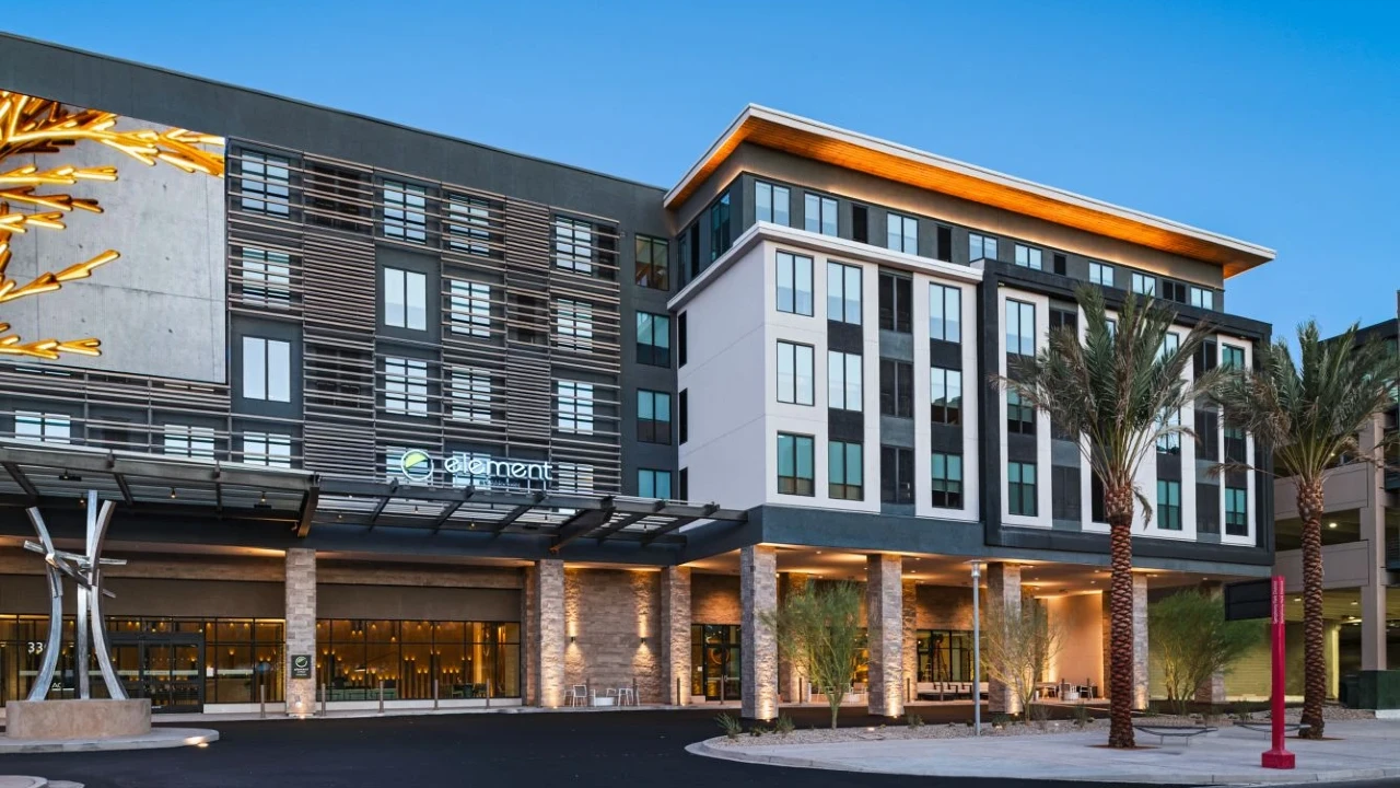 Hotel Exterior at Las Vegas Symphony Park