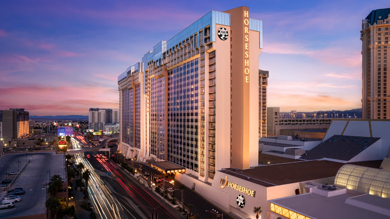 Hotel Exterior at Horseshoe Las Vegas