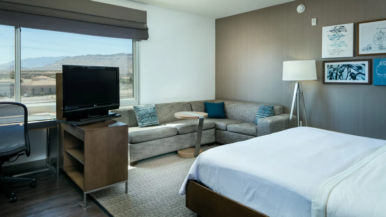 Guest Room Bedroom at Element Las Vegas Summerlin