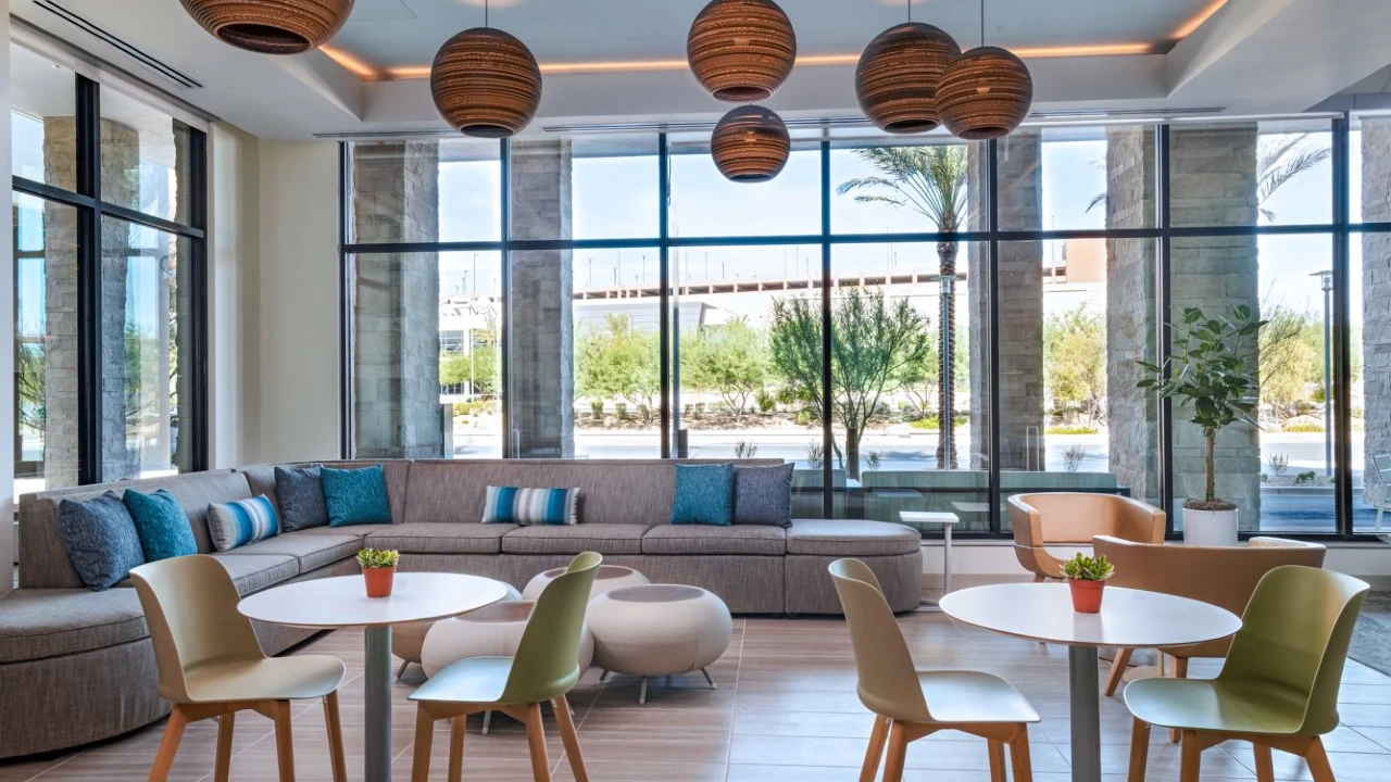 Lobby Area at Element Las Vegas Symphony Park