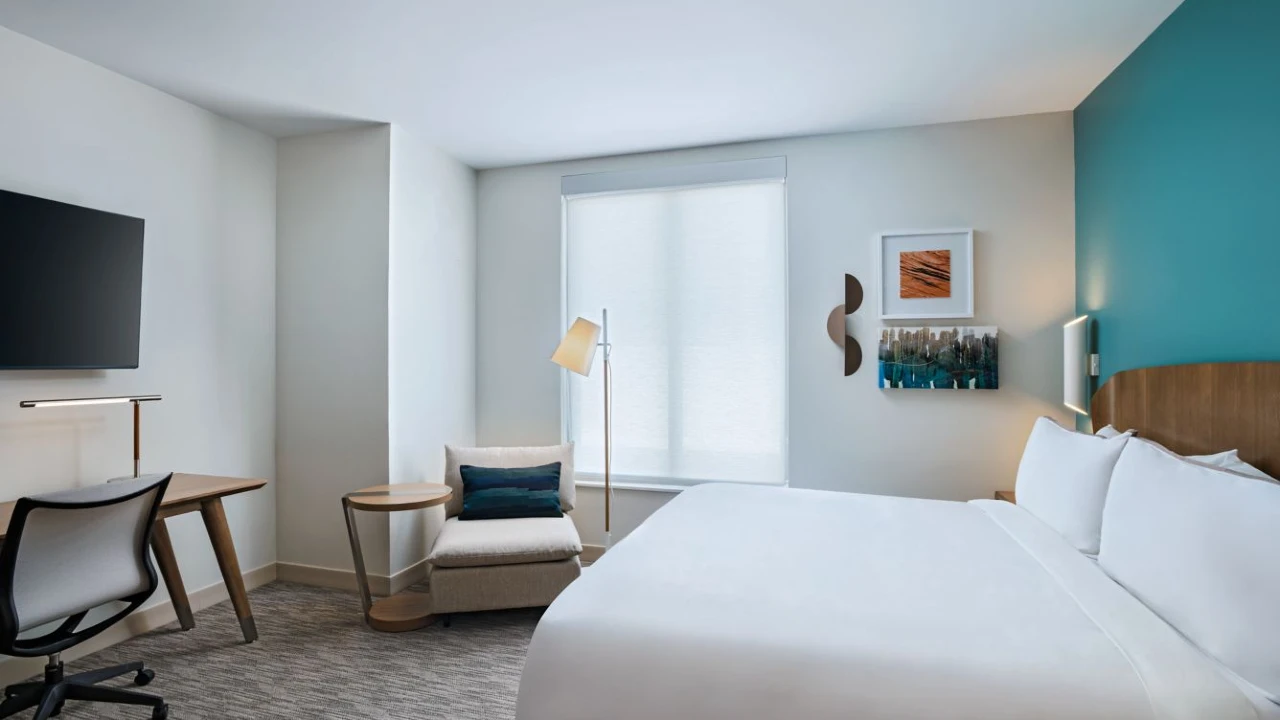 Guest Bedroom at Element Las Vegas Symphony Park